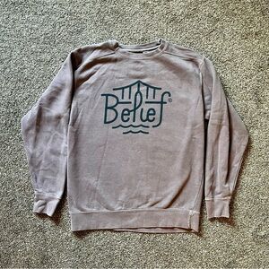 Belief NYC Streetwear Sweatshirt Purple